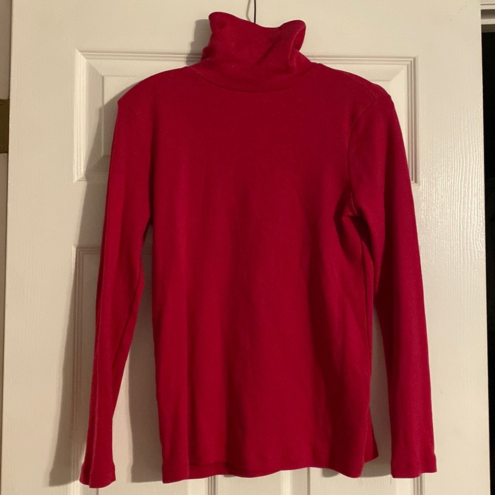 Pink Turtleneck